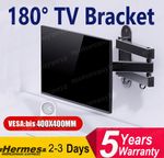 Full Motion TV Wall Mount Bracket Swivel Tilt 22 26 32 40 42 50 55 Inch LED LCD
