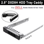 2.5" HDD Tray Caddy for Dell DXD9H Gen14 Poweredge Server R640 R740 R740XD R940