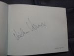 Czech Speedway star VACLAV VERNER (1949-2018) hand signed page