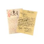 JACK THE RIPPER - two replica letters purporting to be from Jack the Ripper