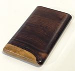 Vintage Artist Made Wood Business Card Case Puzzle Box Signed Dated 84