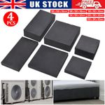 4PCS SOLID RUBBER SHEETING VARIOUS SHEET SIZES AVAILABLE 20MM TO 25MM THICKNESS