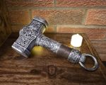 Cosplay Viking Hammer Faux Mace for re-enactment or display V2