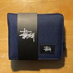 Stüssy Canvas Wallet – Brand New / Never Used - Navy/ Dark blue