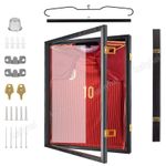 Jersey Frame Display Case Black 98% UV Protection Acrylic Panel Frame Shadow Box