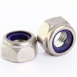 M2 M2.5 M3 M4 M5 M6 M8 M10 M12 A2 STAINLESS STEEL NYLOC NYLOCK LOCK NUTS DIN 985