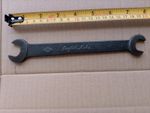 VINTAGE VANADIUM TAPPET SPANNER WRENCH ENGLISH MAKE 12/16 X 5/8