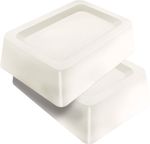 1kg (4x250g) Paraffin wax blocks unscented manicure pedicure salon spa hands