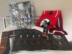 Aston villa Europa league Campaign full Set Of programs,  Final Scarf And penant