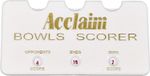Acclaim Pocket Bowls Scorer Scorecheck Rectangular and Rounded Design Twin Pack