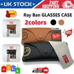 Ray Ban GLASSES CASE-Ray Ban SUNGLASSES CASE-Ray Ban CLEANING CLOTH FST PST NEW
