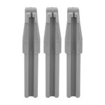 3 Pcs Eyebrow Pencil Duckbill Sharpening Tool Cosmetic Pencil Sharpener Thin Tip