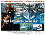 THE SPY WHO LOVED ME 1977 quad poster print 30x40" JamesBond Roger Moore FREEP&P