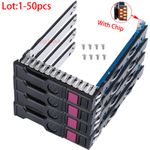 Lot 727695-001 For HP Gen10 2.5" NVMe HDD Tray Caddy DL380 DL360 Screws SAS/SATA