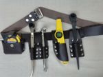 Scaffolding Brown Leather Tool BELT 4 Pc Tools Ratchet 1921 mm spanner 21 mm