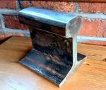 Railway Track Anvil. Jewellery making, Door Stop. 6-7 inches FREE DELIVERY! 10kg