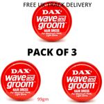 Dax wave hair red  wave and groom for maximum 99gm x3 fast rm tracked