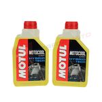MOTUL Motocool Expert Ready To Use Motorcycle Coolant Twin Pack 2 x 1L Bottles