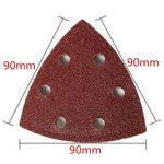 Sanding Delta Sheets 90 Triangle Mixed Mouse Sanding Sheets Mouse Palm Sandpaper