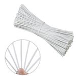 10pcs Plastic Metal Nose Bridge Strip for Craft Jewelry Mask Making 3mm x 91mm