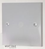 GET Exclusive Moulded - GBLANK1 - 1 Gang White Moulded Square Edge Blank Plate 
