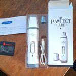 PAWFECT CARE Pet Nail Grinder USB Type-C Rechargeable 2-Speed Low Noise White
