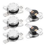 Temperature Control Switch Thermostat 40°C 10A Normally Open 6.3mm Pin 5pcs