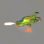 Dinky Toys:351 UFO Shado Interceptor with reproduction Misslie,Vintage.Photos..
