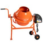 Electric Cement Concrete Mixer 70 Litre 220W Mortar Plaster Mixing Portable 230V