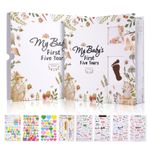 124 Pages Baby Keepsake Record Book Journal Baby's First Year Baby Shower Gift