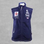 Official Dakar Rallywear Fleece Bodywarmer Gilet - Navy