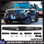 FOR LAND ROVER DEFENDER 90 110 130 L663 2020+ TOP ROOF LED LIGHT BAR UPGRADE KIT