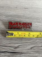 Vintage Iron Maiden Pin Badge 1989 Enamel The Number Of The Beast Rare