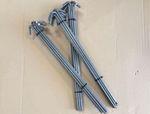 Tent Pegs Heavy Duty Steel Marquee Ground Stakes 565mm x 10mm -NEXT DAY DELIVERY