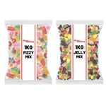 2 For £10 - Huge 2kg Pick 'n' Mix Sweets - Fizzy & Jelly - As Seen On TikTok