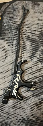 T.R.U. Ball Rave 3 Finger Thumb Trigger Release - Black