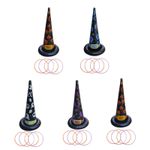 5x Halloween Ring Toss Game Set Halloween Games for Family