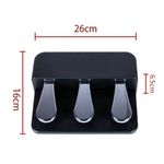 3 Pedal Unit Replacement Triple Pedal Unit for Digital Pianos Keyboards