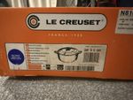 Le Creuset Cast Iron Signature Round Casserole 28cm blue BNIB