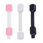 1-10X Child Safety Cabinet Locks Heavy Duty Drawer Locks Baby Proof Latch Draw