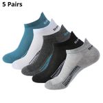 Trainers 5 & 10 Pack Ankle Socks Cotton Low Cut High Quality Unisex 9-12 Size UK