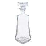 Whiskey Wine Decanter Bourbon Brandy Sherry Liqueur Alcohol Square Glass Bottle
