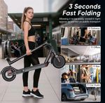 New 2026 350W Foldable Electric Scooter With App  35KM Adult Portable E-Scooter