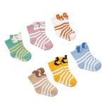 3 Pairs Baby Socks Boy Girl Socks Toddler Socks Soft Cotton Socks 0-36 Months