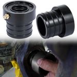 For Jeep JK TJ XJ ZJ MJ MG21103 Dana 30/44 Front Axle Tube Seal Pair 2PCS Black