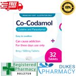 Co-codamol 8mg/500mg tablets (32) - 3 Day Use Only