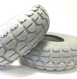 2x Wheelchair Tyres 5.30/4.50-6 Grey + 2x Tube WV Mobility Scooter Meyra Optimus