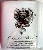 Modern Comic Bags x 100 Collectorline Polyethylene (182mm x 267mm) Pack of 100