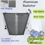 Aluminium Water Cooling Radiator For Honda CBR1000RR CBR 1000 RR 2006 2007