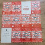 Llanelli Rugby Programmes 1974 - 1979